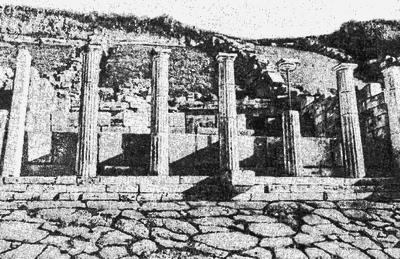 Аполлония. Колоннада. IV в. до н.э.