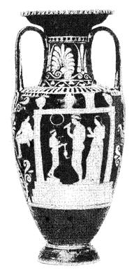 Античный сосуд из Диррахия. III в. до н.э.