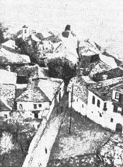 Гирокастра. Вид на город из крепости. 1960 г. Фото Г.А. Аргиропуло