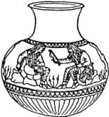 Серебряная ваза из Воронежа. IV в. до н. э.