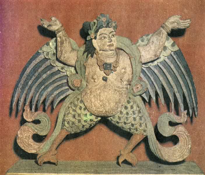 Гаруда. Гималайское искусство. XVI-XVII вв. н.э.